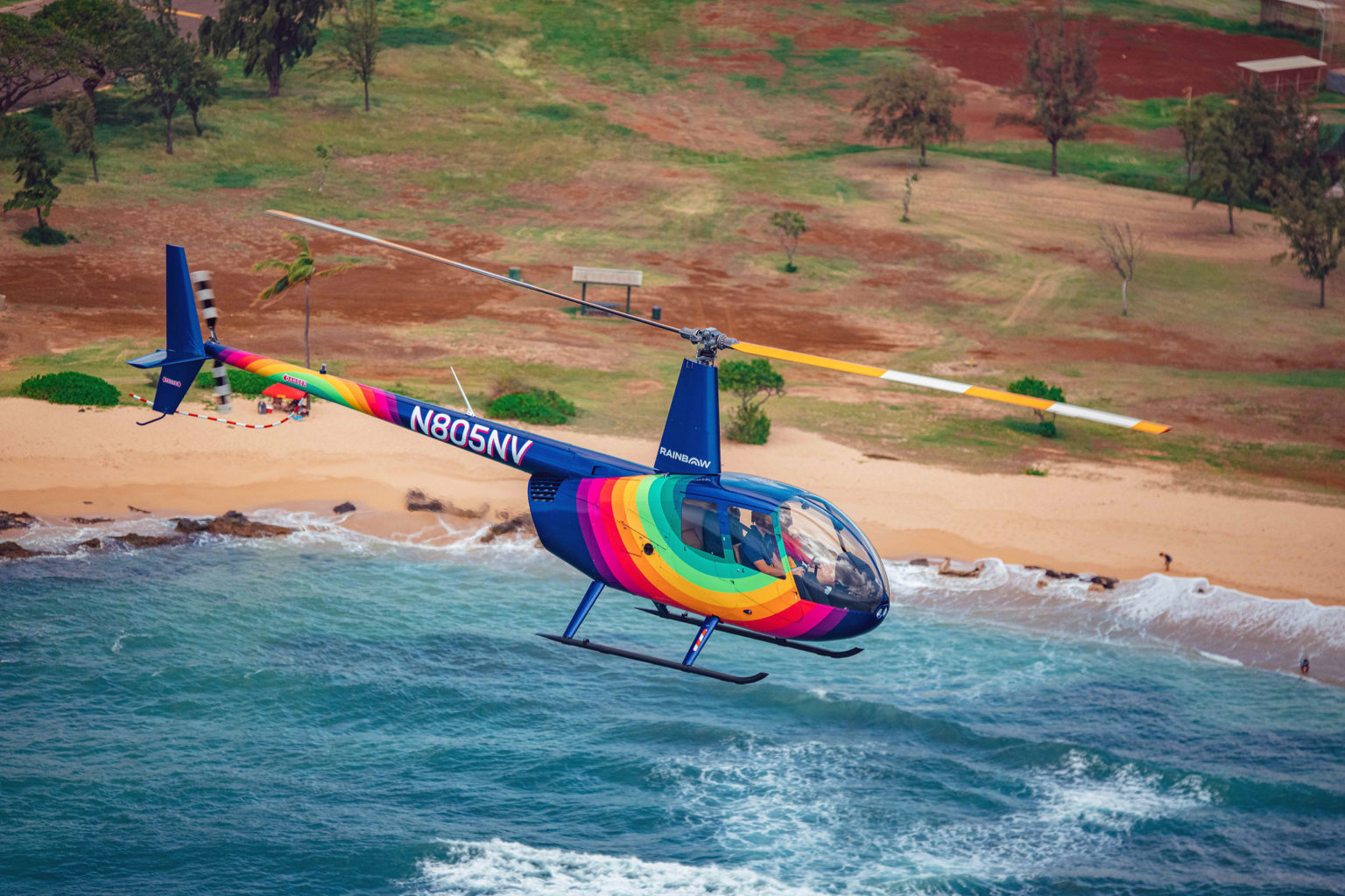 rainbow helicopter tour