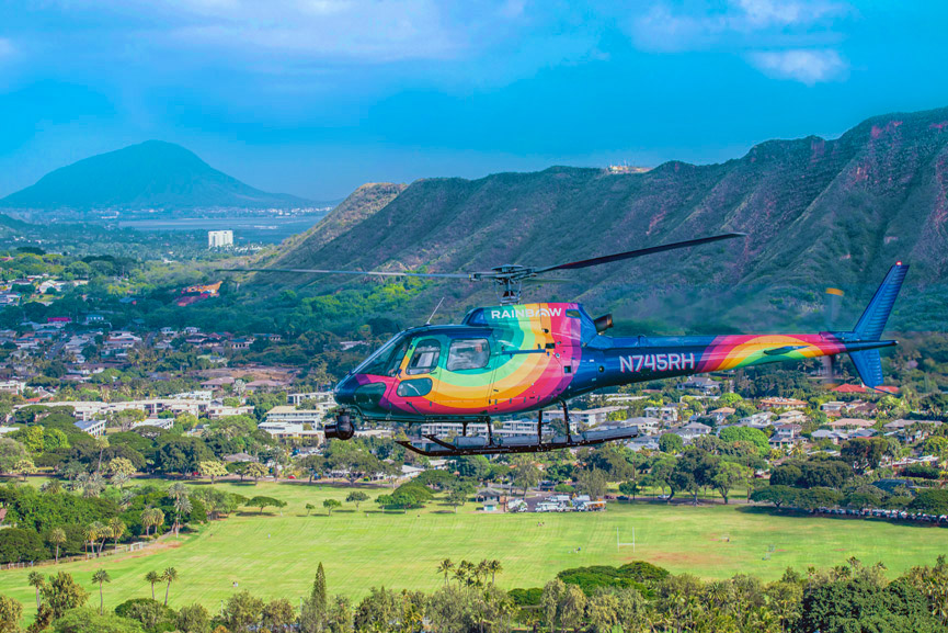 Rainbow Helicopters Astar