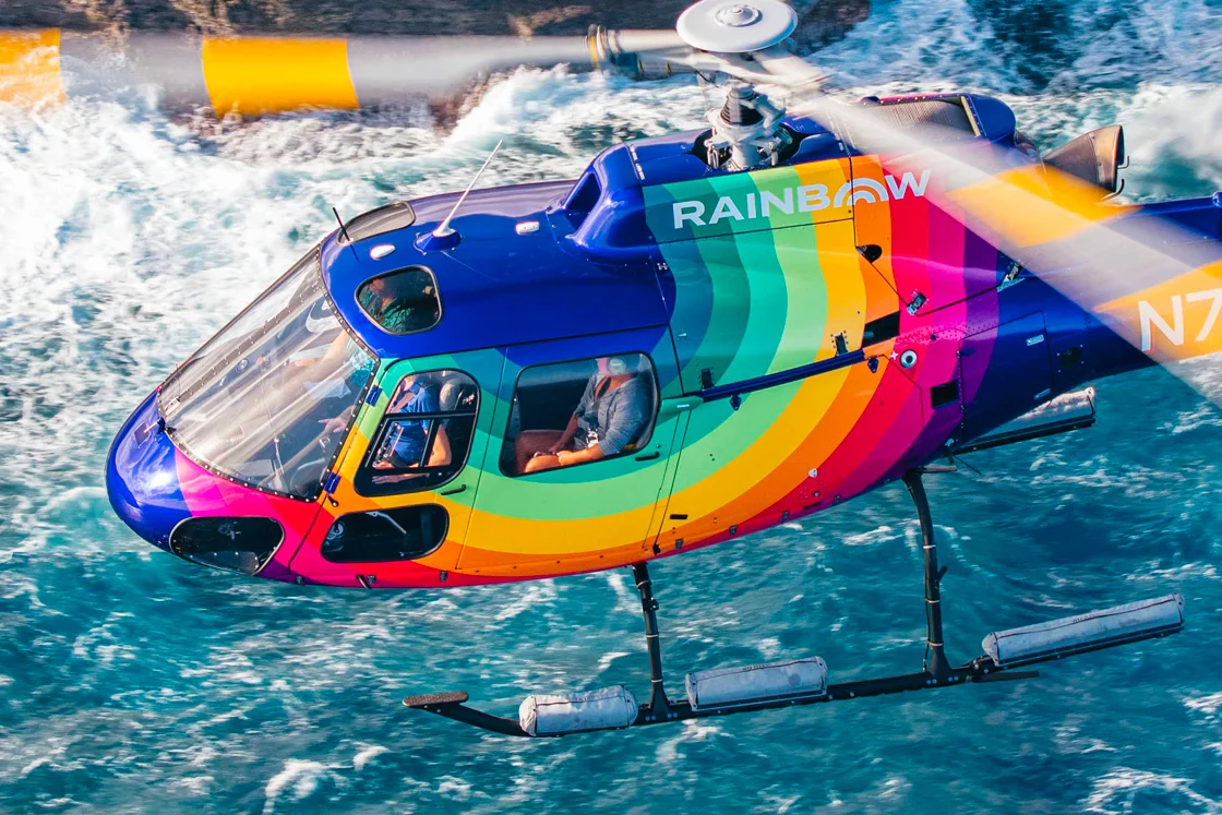 Oahu helicopter tours - Rainbow Helicopters, Honolulu, Hawaii