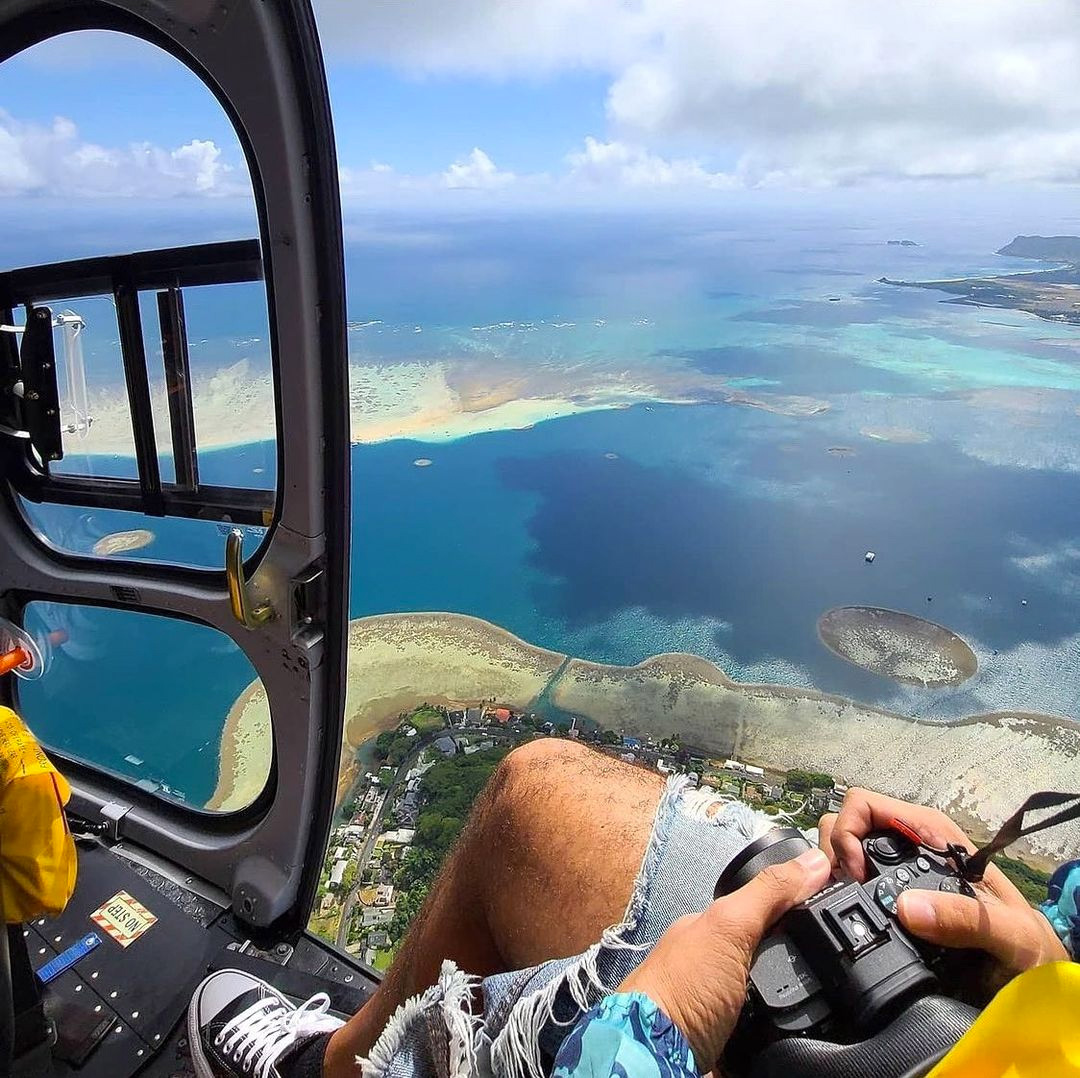 RainbowHelicopters_AirbusAstar_doorsOff Oahu helicopter doors off tour