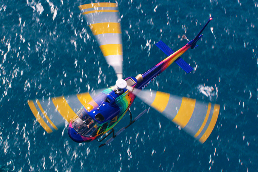 Fly with Rainbow Helicopters