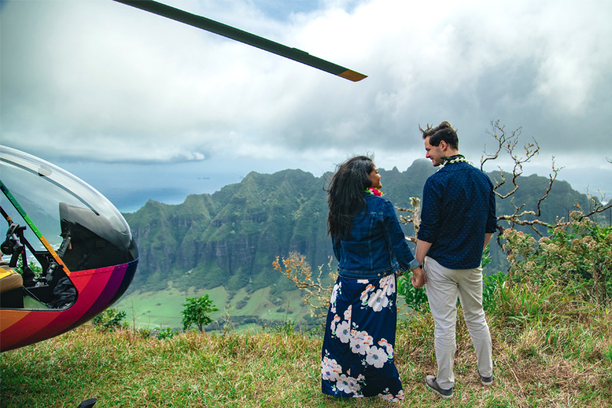 Proposal helicopter tour