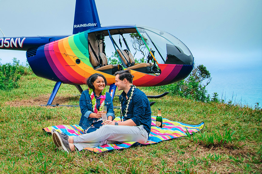 Latest Updates - Rainbow Helicopters - romantic proposal flights
