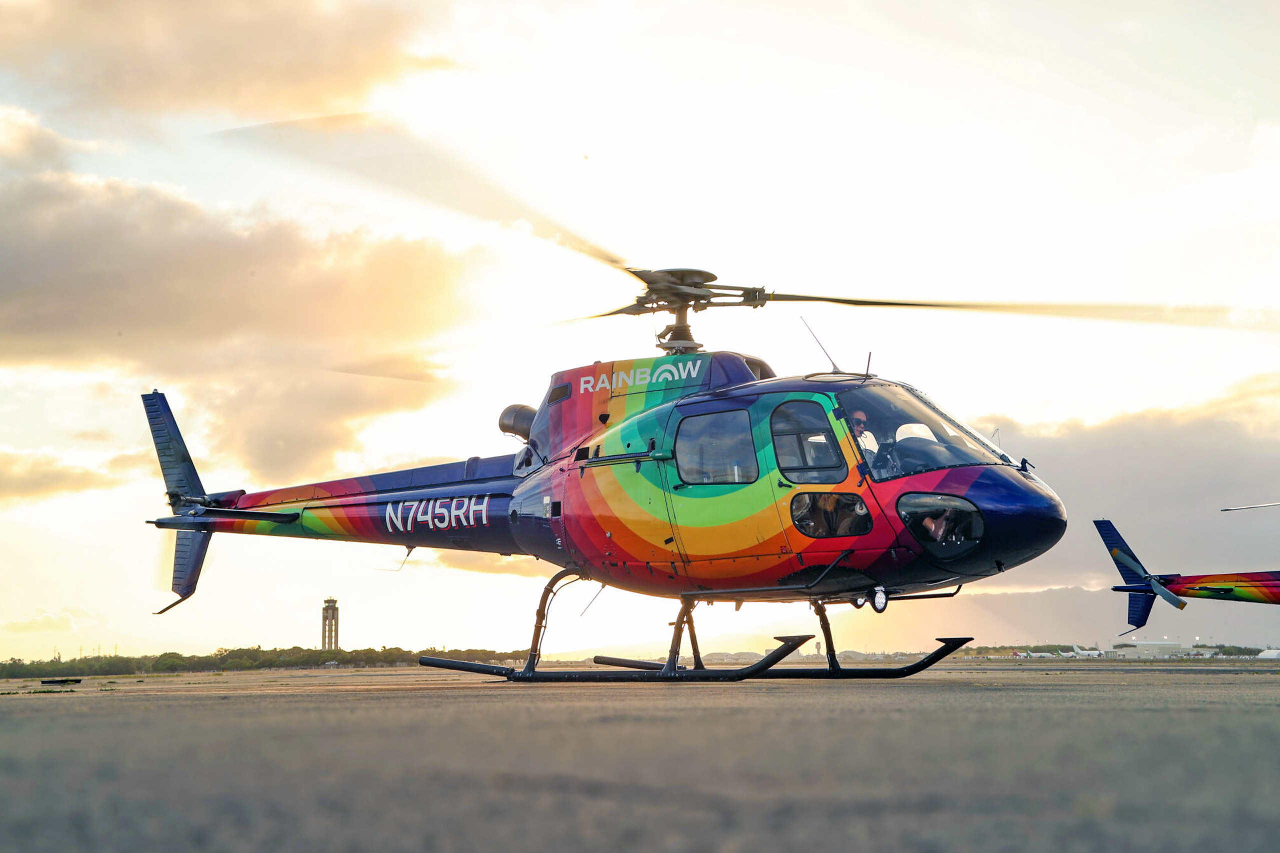 Rainbow Helicopters in Flying Magazine - Credit Jim Barrett