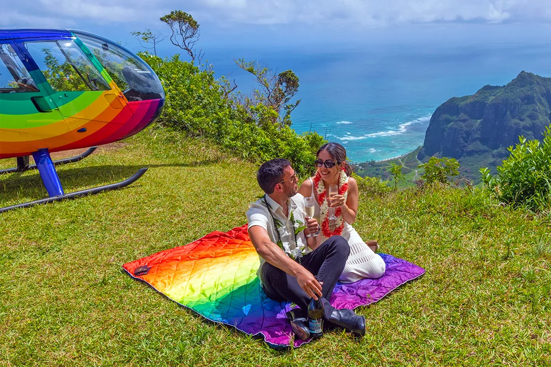 Rainbow Helicopters Luxury Picnic with Scenic Landing