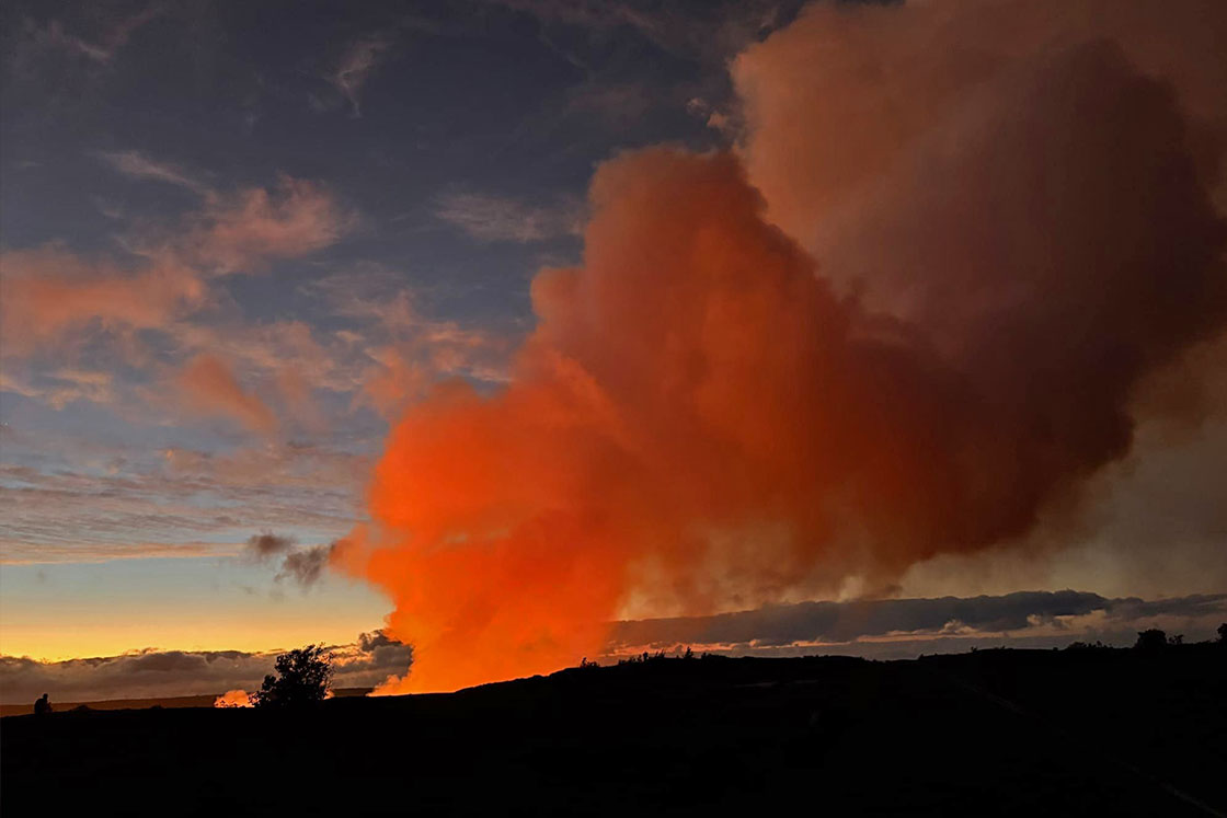 Rainbow Helicopters Kilauea Volcano Eruption 2024 Lava Tour Hawaii