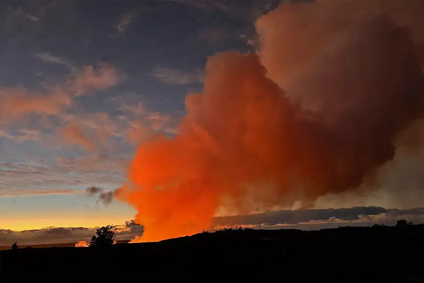 Rainbow Helicopters Kilauea Volcano Eruption 2024 Lava Tour Hawaii